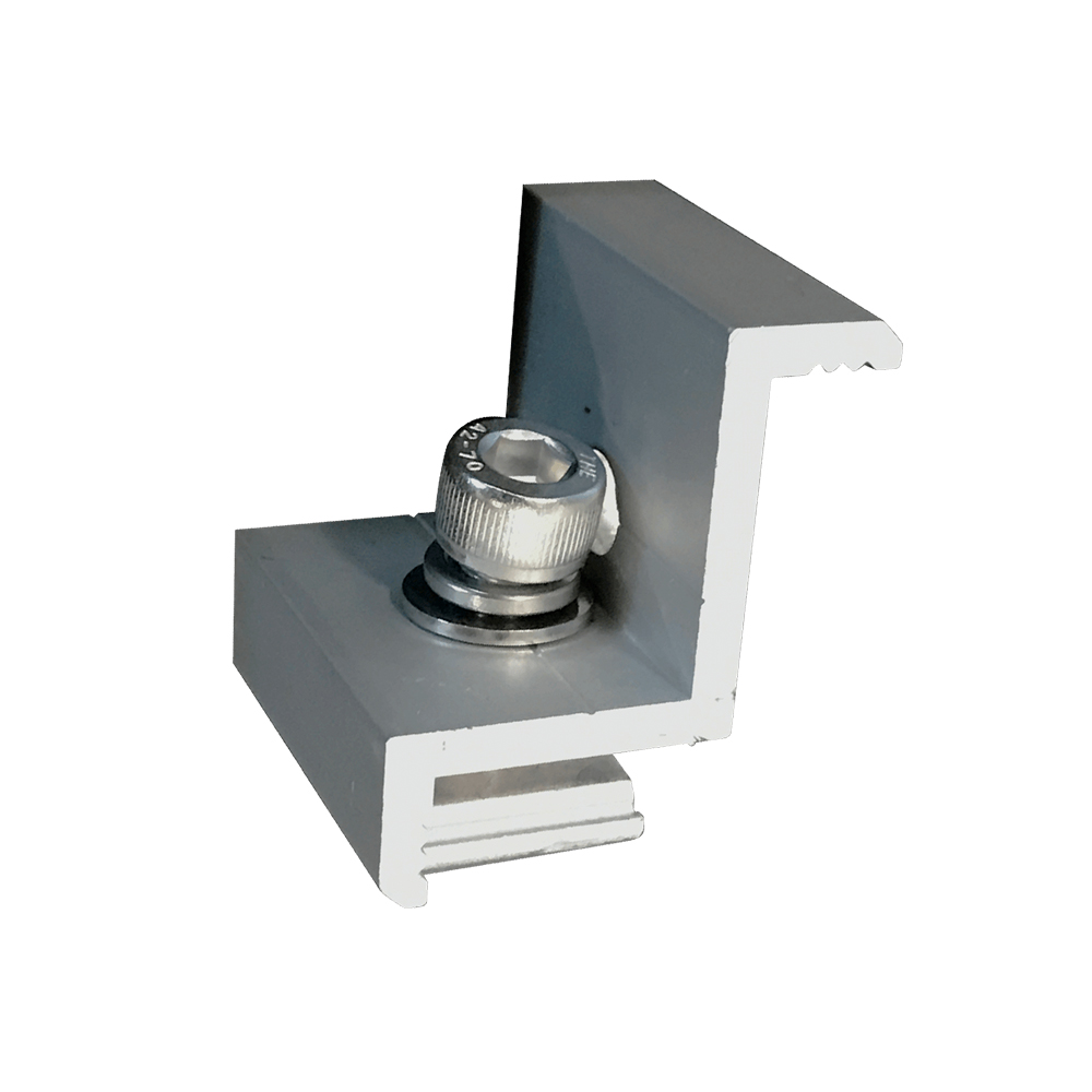 Mordaza Final para Panel Solar 30~35mm