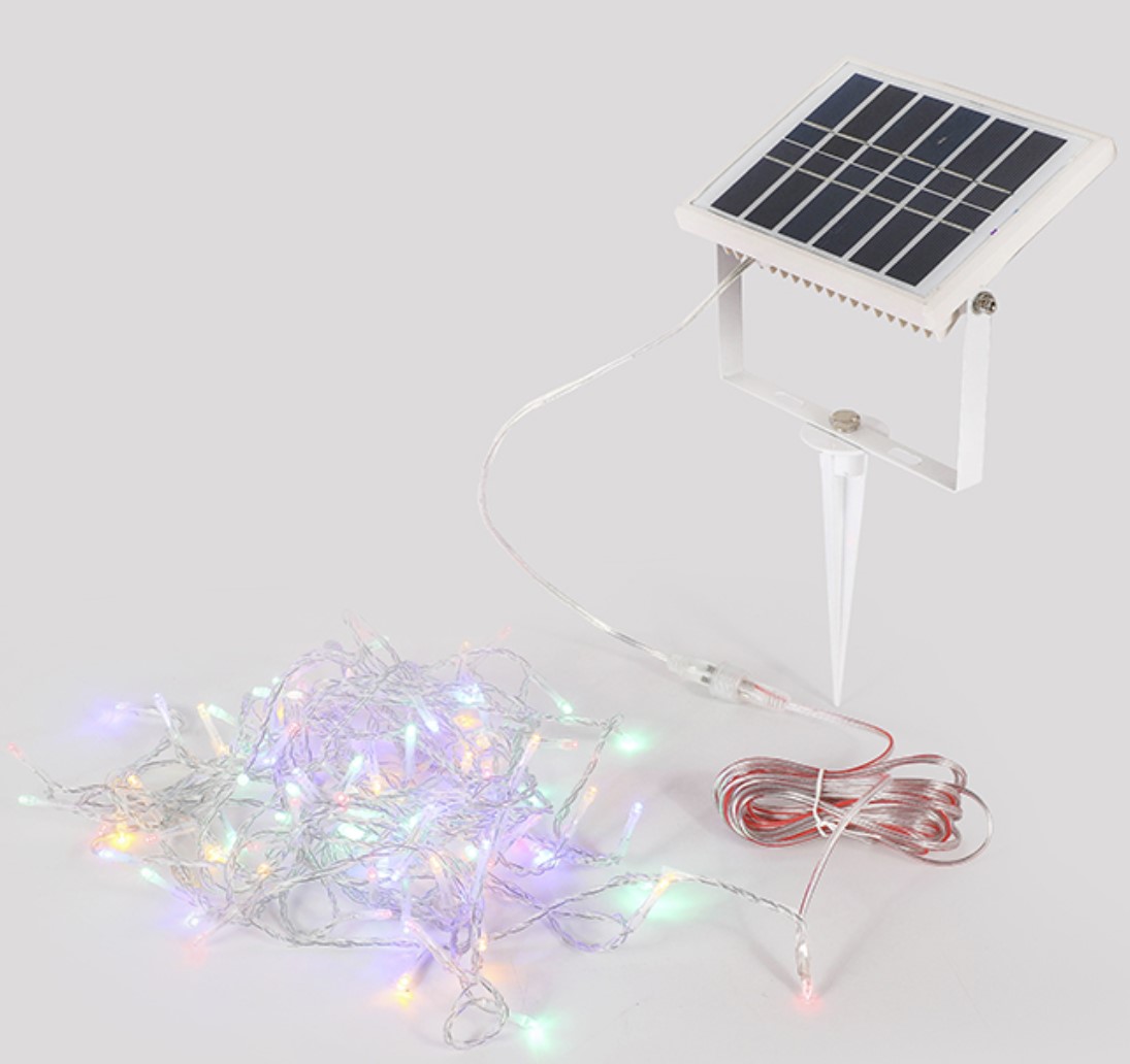 GUIRNALDA LED SOLAR 10M*2 RGB